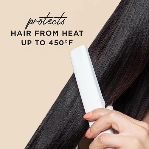 Hair Food Coconut & Argan Oil Heat Protectant Leave-In Spray for All Hair Types, 450°F Heat Protection, Sulfate-Free, Paraben-Free, Dye-Free, Alcohol-Free, Adds Shine, 6.4 Fl Oz thumbnail 4