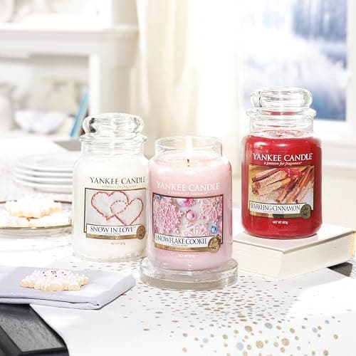 YANKEE CANDLE Candele In Giara, Cannelle Scintillante, Grande thumbnail 8