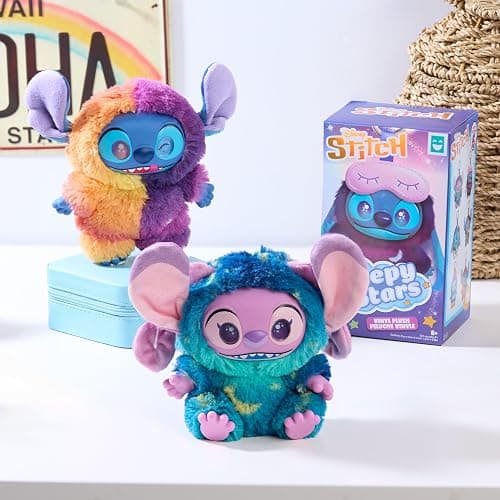 HAPPY HAUL Disney Stitch Sleepy Stars Vinyl Plush Clip-on Surprise Toy | Drop 2 Blind Box Collectible Stuffed Toy, 5.5-Inch Plush with Vinyl Face by Just Play, Short-Run Drop, Ages 8+ thumbnail 5
