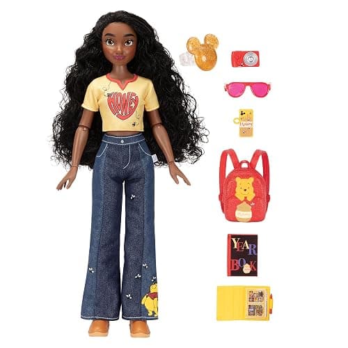 Disney ILY 4ever Fashion Dolls, Inspired by Winnie The Pooh 11.5" Tall with 13 Points of Articulation, Glittery Mickey Ring Included for You! thumbnail 2