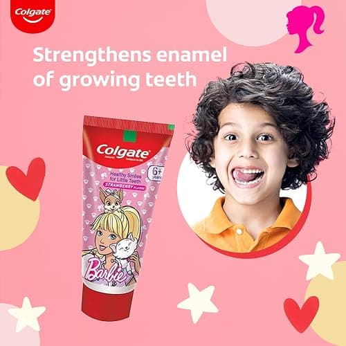 Colgate Kids Barbie Red Toothpaste - 80 g thumbnail 2