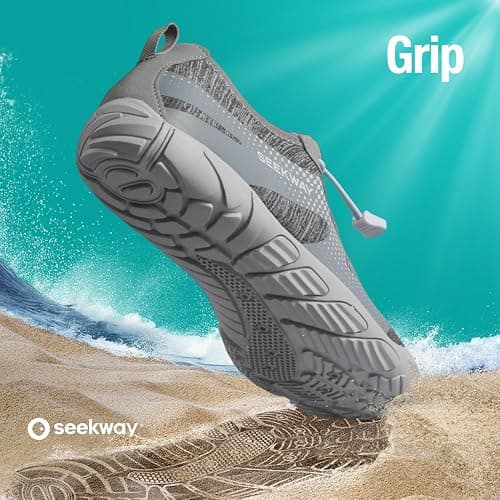 SEEKWAY Water Shoes Men Women Adult Quick-Dry Aqua Sock Barefoot for Beach Swim River Pool Lake Hiking Kayaking Surfing thumbnail 6