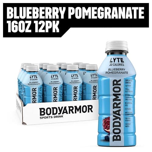 BODYARMOR LYTE Sports Drink Low-Calorie Sports Beverage, Blueberry Pomegranate, Coconut Water Hydration, Natural Flavors With Vitamins, Potassium-Packed Electrolytes, Perfect For Athletes, 16 Fl Oz (Pack of 12) thumbnail 11