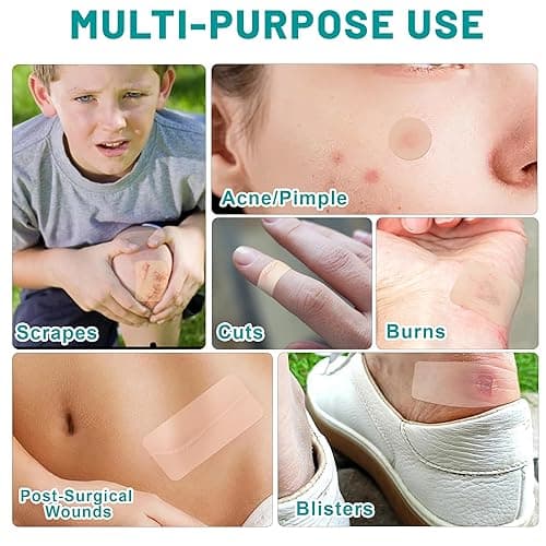 Hydrocolloid Roll, Hydrocolloid Bandages Roll for Wound Care, Medical Grade, Cut-to-Size, Self-Adhesive, Flexible & Waterproof, First Aid Kit Essential (2in x 6ft, 0.3mm Thickness) thumbnail 4