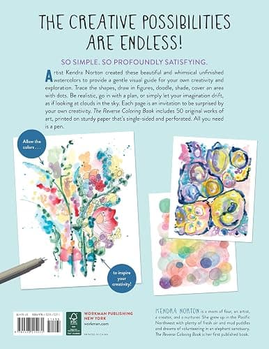 The Reverse Coloring Book™: The Book Has the Colors, You Draw the Lines! thumbnail 2