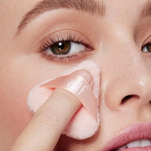 e.l.f. Halo Glow Pinkie Puffs | Finger-sized, Mini Puff For Applying Loose & Pressed Powders, Soft, Reusable & Washable, Vegan & Cruelty-Free, Set of 3 thumbnail 3