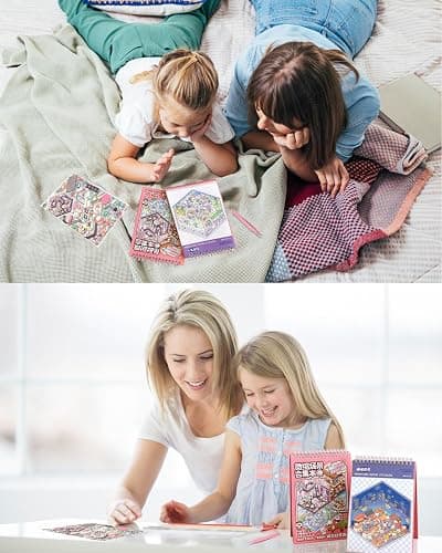 3D Sticker Scene Book, 20 Sets Cozy Room Scenes Sticker Book - Make Your Own Supermarket Store, Funny Cute Sensory Sticker Therapy Adult Activity Book for Crafts Relaxing Stress Relief Gifts thumbnail 9