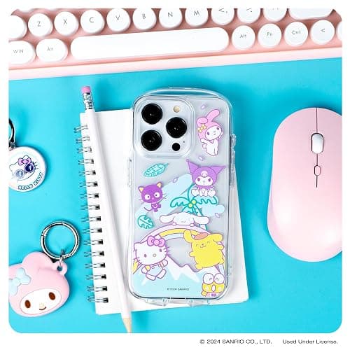 iFace Hello Kitty and Friends Clear Compatible with iPhone 15 Plus Case [Look in] Drop Tested Hybrid Cell Phone Grip Cover – Seize The Moment thumbnail 6