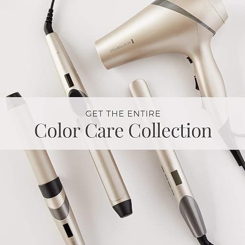 Remington S8A900 Pro 1” Flat Iron with Color Care Heat Control Sensing Technology and Ceramic Color-Lock Coated Plates, Straighten Color Treated Hair While Protecting from Damage and Fading thumbnail 6