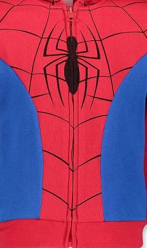 Marvel Spider-Man Spider-Verse Venom Zip Up Hoodie Toddler to Big Kid thumbnail 7