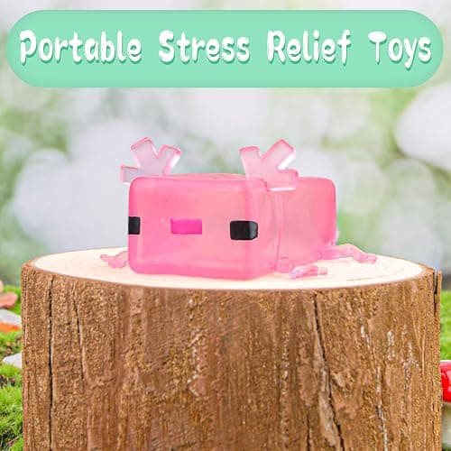 Squishy Blobofish Toy, Pull, Stretch and Squeeze Stress Cute Fish Toy for Anxiety Relief, Funny Cute Sensory Toys for Autism, ADHD, Birthday, Christmas, Office, Stocking Stuffer Gift thumbnail 2
