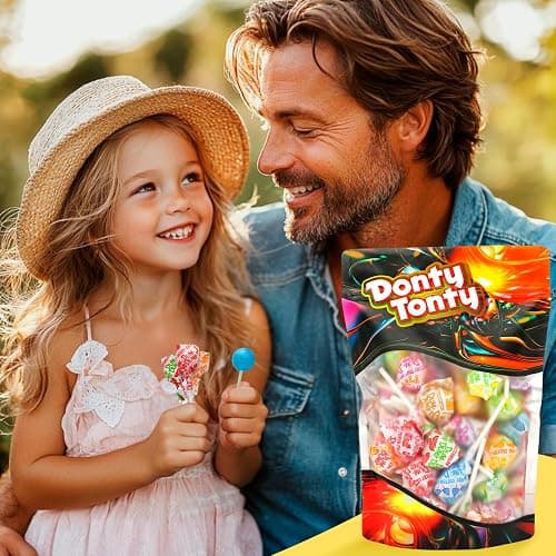 DUM DUMS Original Mix Lollipops 1 lb – Bulk Bag, Suckers Hard Candy, Gluten Free Candies, Assorted Flavors, Individually Wrapped Pops (62 Pieces) thumbnail 5