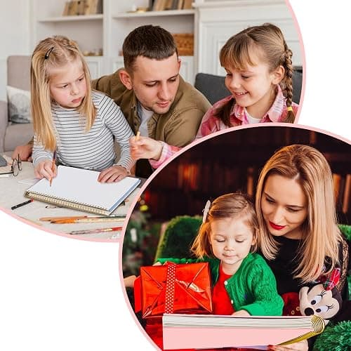 Hardcover Sketchbook for Drawing Spiral Sketch Book for Adult Kids 8.5 x 11 | 120 Sheets, 100gsm 68lb, Pink Large Spiral Bound Sketch Pad Premium Drawing Paper Book Artist's Sketchbook for Gift Ideas thumbnail 6