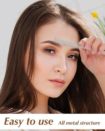 Dermaplane Razor for Face Professional, Facial Razors for Women&Men Face with 20 Blade Refills, Eyebrow Razor for Women and Men thumbnail 6