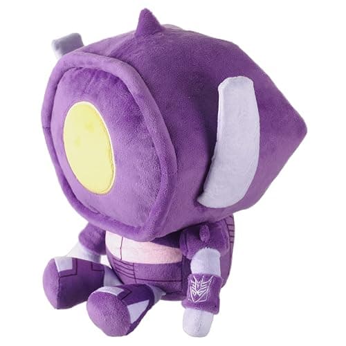 Transformers - Shockwave Plush Toy - Officially Licensed Product, Soft and Cuddly Collectible for Fans and Collectors - Ideal Gift for Kids and Adults - Ages 3+ thumbnail 2