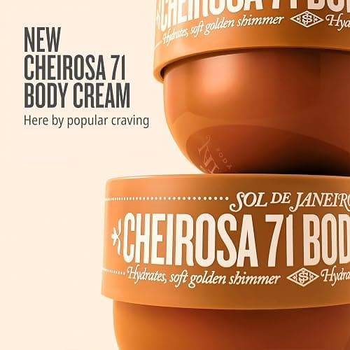 Sol de Janeiro Limited Edition Cheirosa 71 Shimmering Body Cream | 8.1 fl oz/ 240ml | Glow Cream for Body | Amazon Exclusive thumbnail 9