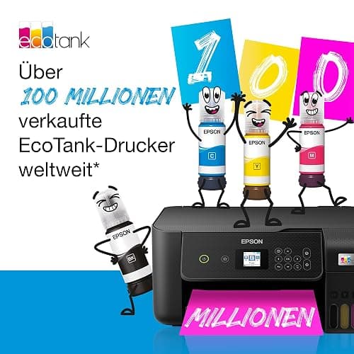Epson EcoTank ET-8500 Tintentankdrucker | Fotodruck | 6-Farb-Tintensystem | WLAN | A4 | Drucken, Kopieren, Scannen | 10.9 cm Touchscreen | Duplexdruck | hinterer Papiereinzug thumbnail 11