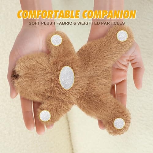 PEACH CAT Capybara Plush 7" Cute Capibara Stuffed Animals Soft Plushies Toys Gifts for Kids Brown thumbnail 5
