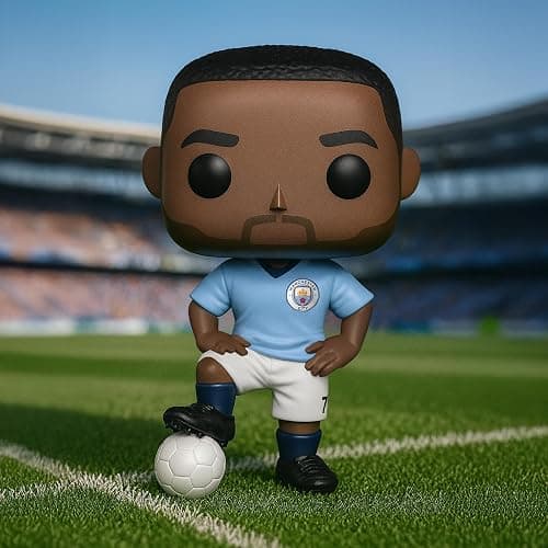 Funko POP Football: Manchester City - Raheem Sterling, Multicolor thumbnail 2