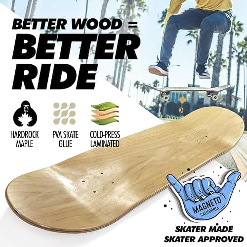 Magneto Complete Cruiser Starter Skateboard thumbnail 6