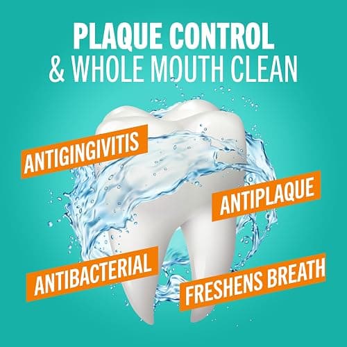 TheraBreath Plaque Control Pre-Brush Oral Rinse, Refreshing Mint Flavor, Antigingivitis and Antiplaque Rinse, Dentist Formulated, Alcohol Free, 16 Fl Oz (Pack of 2) thumbnail 5