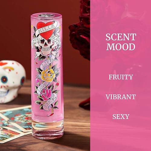 Ed Hardy Perfume for Women, Eau De Parfum Spray with Warm Amber Notes, Gift for Her, 3.4 fl oz thumbnail 4