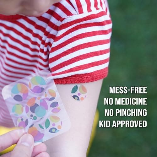 Quitch Mosquito Bite Itch Relief Patch, After Bite Insect Bite Treatment, Anti Itch Cream Alternative, Insect Bite Relief, Cruise, Travel and Camping Essential for Kids thumbnail 3