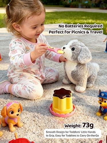 Food Toys Pudding Feeding Toys Doll Toy Foods Set for Toddlers 3 4 5 6 Pudding Toy with Spoon Perfect for Doll Role Play for 3 4 5 6 7 Year Old Girls with Spoon（1 Pieces） thumbnail 8