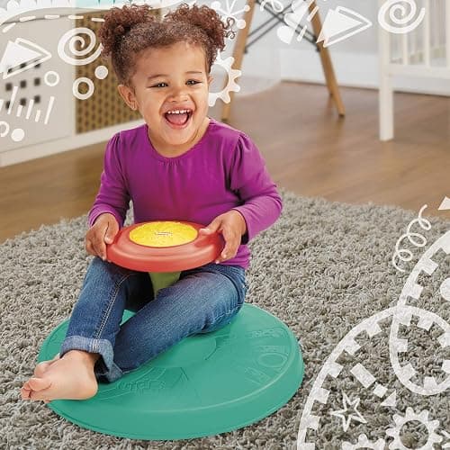 Playskool Sit ‘n Spin Classic Spinning Activity Toy for Toddlers Ages Over 18 Months (Amazon Exclusive) thumbnail 5
