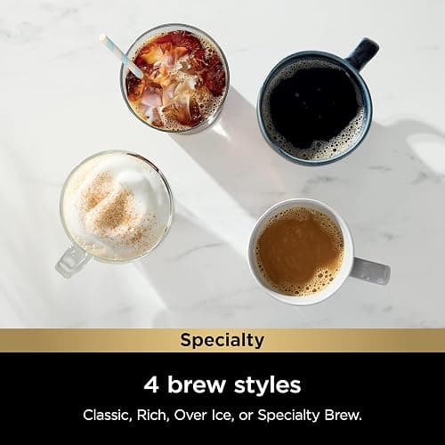 Ninja | Coffee Maker | Single Serve |Brew with Coffee Pods & Grounds| Compatible with K-Cup Coffee Pods | 4 Brew Styles, up to 24oz Cup Sizes & 56oz Removable Reservoir | Black | PB051 thumbnail 6