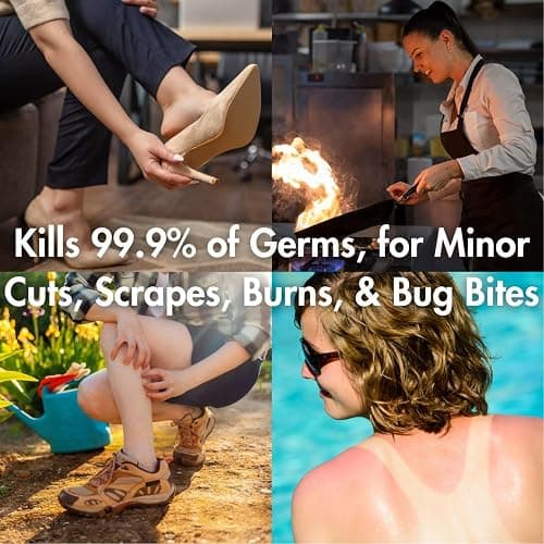 Bactine Max Pain Relieving Antiseptic Spray with Lidocaine, First Aid Pain + Itch Relief, No-Sting, Kills 99% of Germs*, 5oz thumbnail 4