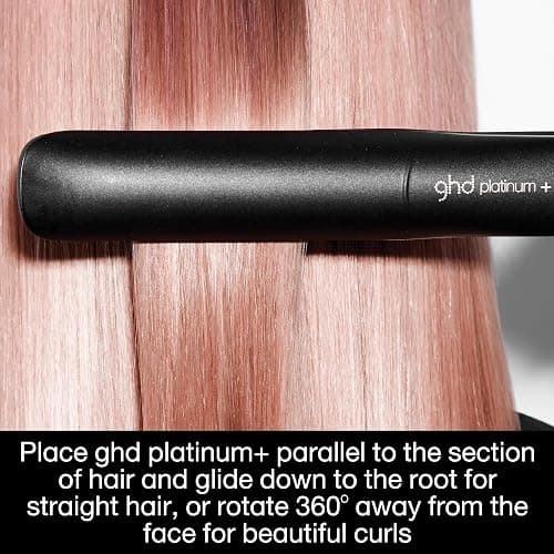 ghd Platinum+ Styler 1" Flat Iron Hair Straightener, Ceramic Straightening Iron Professional Hair Styling Tool for Stronger Hair, More Shine, & More Color Protection thumbnail 6