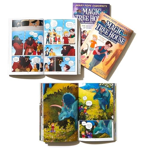 Magic Tree House Graphic Novel Starter Set: (A Graphic Novel Boxed Set) thumbnail 4