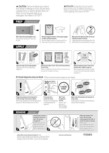 Command 10 lb Medium Picture Hanging Strips 16 Pairs (32 Command Strips), Damage-Free Hanging Picture Hangers, No Tools Great for Christmas Decorations thumbnail 11