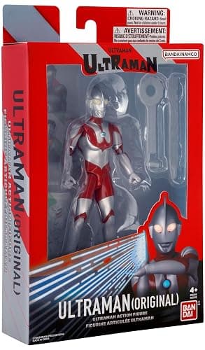 Bandai Namco Ultraman - 6" Action Figure Series - Ultraman (Original 1966) thumbnail 9