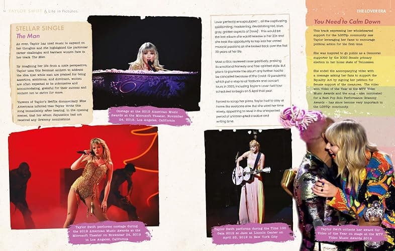 Taylor Swift: A Life in Pictures - Includes 16 Pull Out Posters: independent and unofficial thumbnail 6