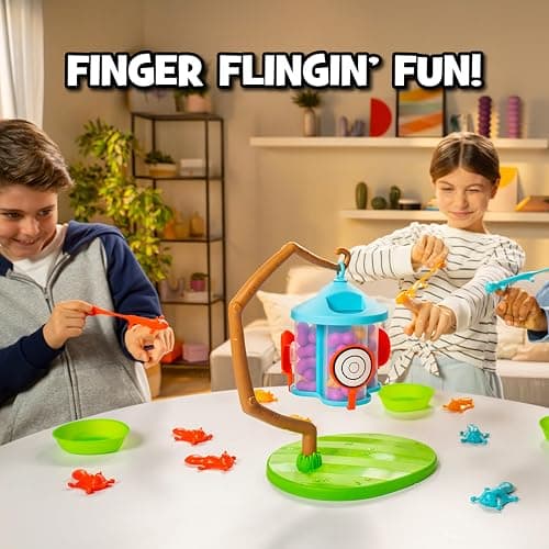 Flying Squirrels Feeder Frenzy Board Game – Kids Games, Family Games for Kids and Adults, Board Games for Family Night, Multi-Player Board Games, Aim & Release Nuts to Win, Ages 6+ thumbnail 2