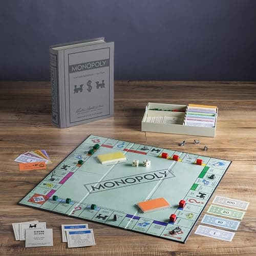 WS Game Company Monopoly Vintage Bookshelf Edition thumbnail 2