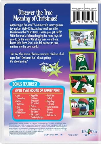 VeggieTales: The Toy That Saved Christmas [DVD] thumbnail 2