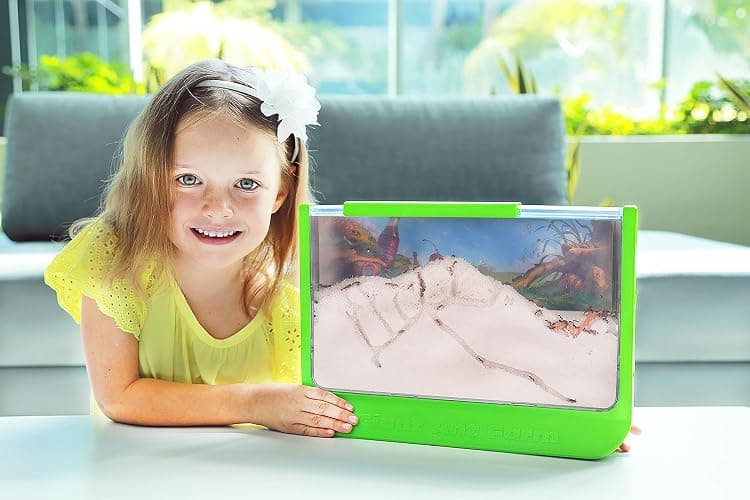 Uncle Milton Giant Ant Farm - Large Viewing Area - Care for Live Ants - Nature Learning Toy - Science DIY Toy Kit - Great Gift for Boys & Girls, Green thumbnail 5
