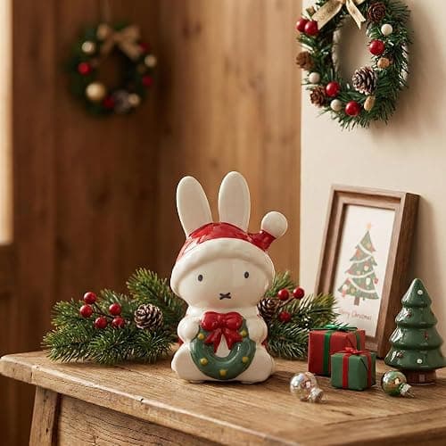Blue Sky Clayworks Miffy Wreath of Joy Figurine thumbnail 2