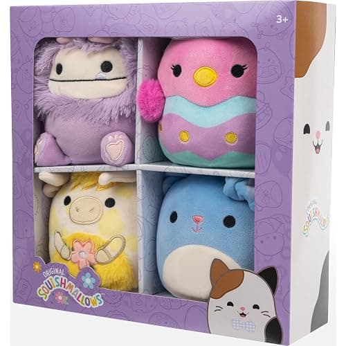 Squishmallows Original Easter 4-Pack – Official Jazwares Plush Box Set (Little) thumbnail 8
