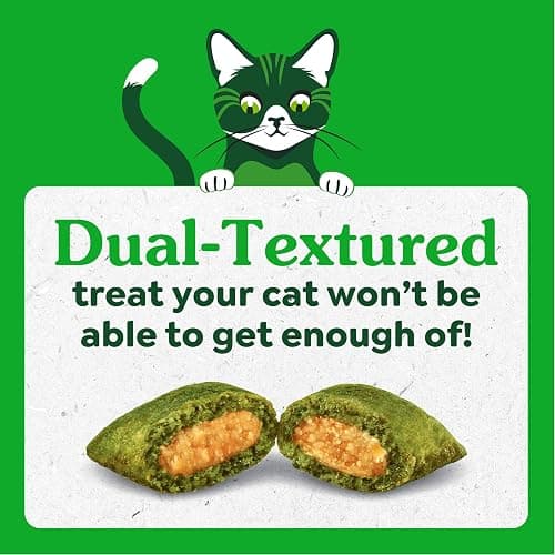 Greenies Feline Smartbites Healthy Kitten Treats for Indoor Kittens, Crunchy and Soft Natural Cat Treats, Chicken Flavor, 16 oz. Tub thumbnail 5