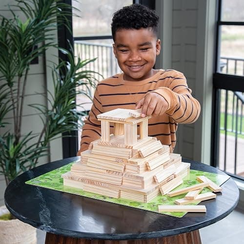 MindWare KEVA Models Monuments - 154 Wooden Building Planks & Step-by-Step Instructions to Build Iconic World Landmarks thumbnail 8