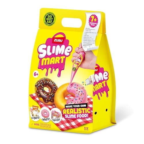 Slime Mart Small Bag by ZURU, Compound Slime Toy, Arts & Crafts for Kids and Kidults, Soft Slime Making Kit - Slime Kit for Girls Ages 6-10 - Fun Gift Idea for Boys Girls - Fidget Toys - Sensory Toys thumbnail 4