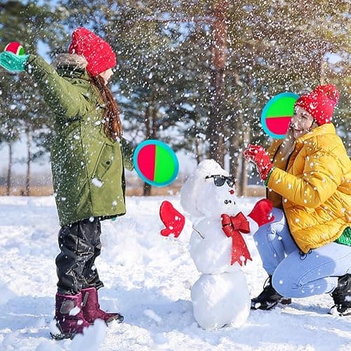Ayeboovi Toss and Catch Ball Game Outdoor Toys for Kids Yard Games Beach Toys Outside Games for 3 4 5 6 7 8 9 10 Year Old Boys Girls (Upgraded) thumbnail 6