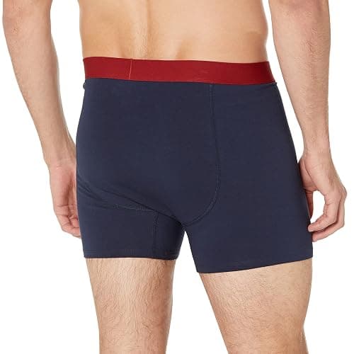 Amazon Essentials Men's Cotton Jersey Boxer Briefs (Available in Big & Tall), 5-Pack thumbnail 5