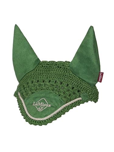 LeMieux Hobby Horse Ear Bonnet - Hunter Green - Suitable for Ages 3+ - Image 1