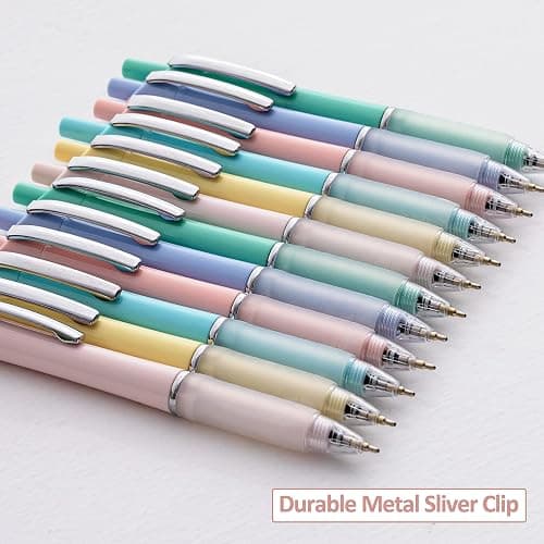 Aisibeiger Ball Point Pen Black Ink Ballpoint Pens with Super Soft Grip Medium Point 1.0mm Office Pens (6 pack) thumbnail 7