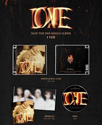 XLOV I ONE 2nd Single Album with Tracking Sealed (Case I Version) thumbnail 2